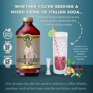 Root Beer Syrup 12oz Case of 6 — view 3