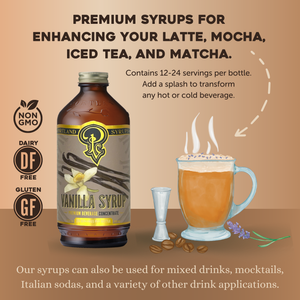 Vanilla Syrup 12oz Case of 6 — view 3