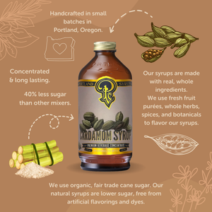 3.4 oz - Cardamom Syrup — view 3