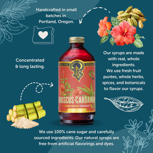 Hibiscus Cardamom Syrup