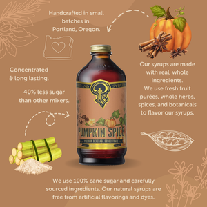 Pumpkin Spice Syrup - 750 ml Case of 3