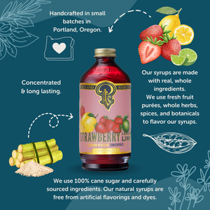 Strawberry Lemon-Lime Syrup