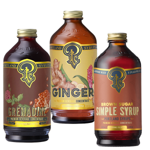 Anders' Holiday Must-Haves: Grenadine, Authentic Ginger, & Brown Sugar Simple Syrup