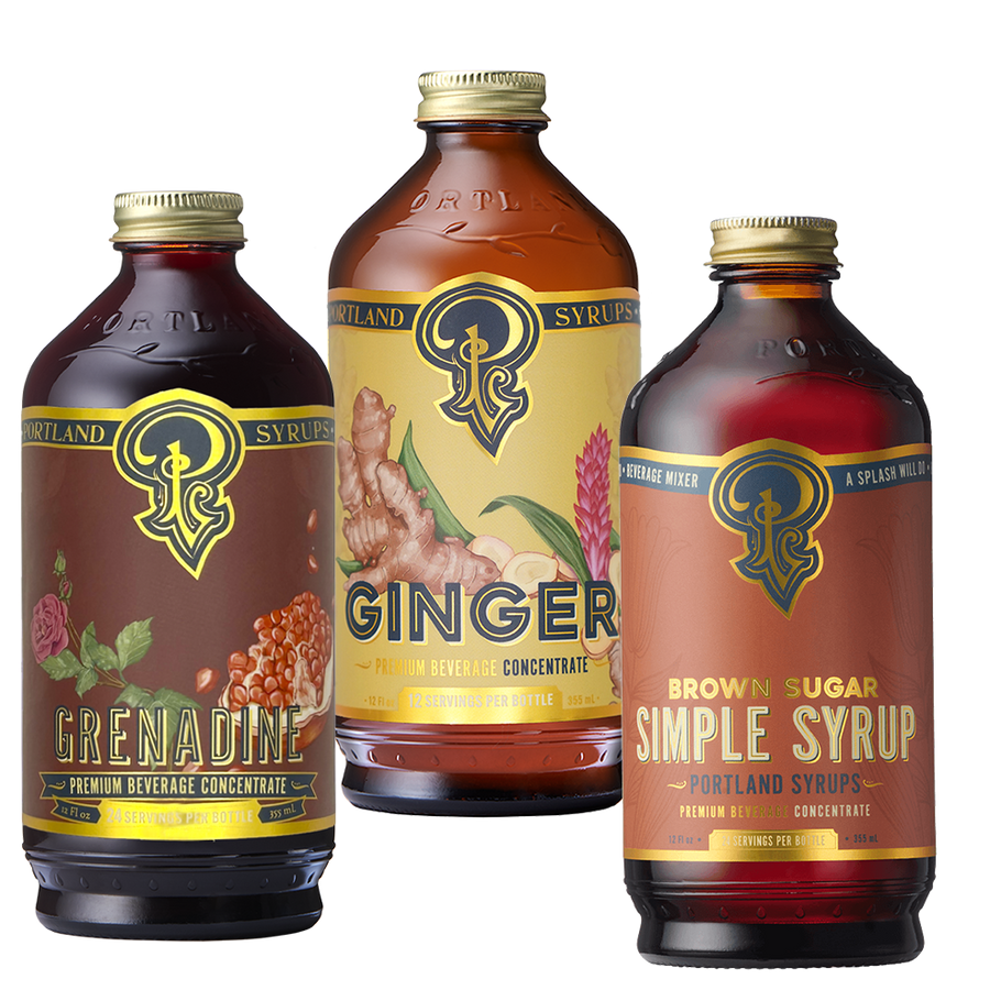 Anders' Holiday Must-Haves: Grenadine, Authentic Ginger, & Brown Sugar Simple Syrup