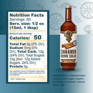 Cinnamon Brown Sugar Barista Series - 750 ml Case of 3
