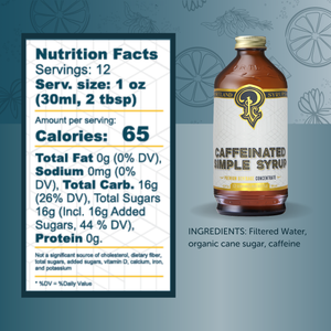 Caffeinated Simple Syrup — view 2