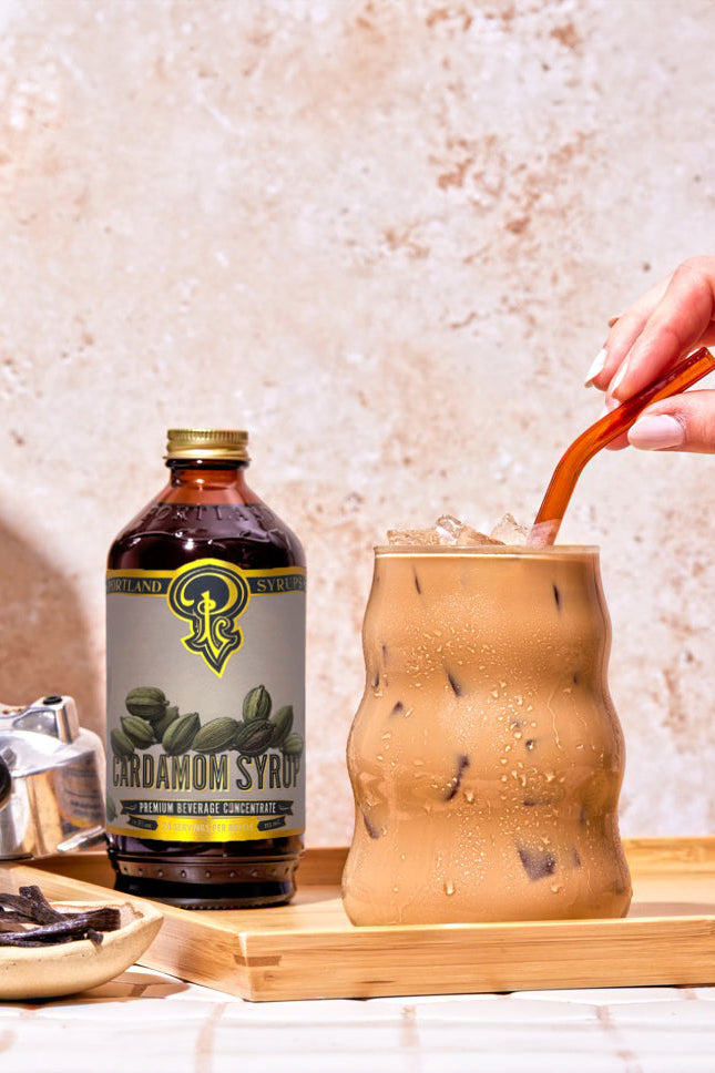 Cardamom Syrup for Coffee & Lattes | Beverage Mixers – Portland Syrups