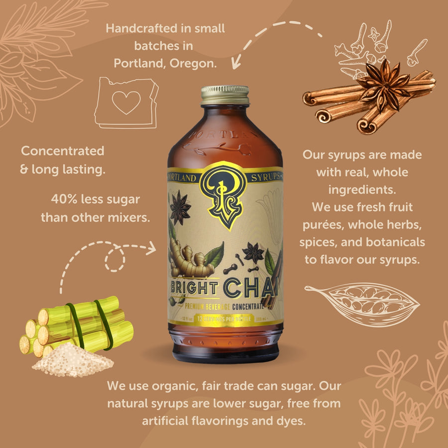 Chai Syrup 12oz Case of 6