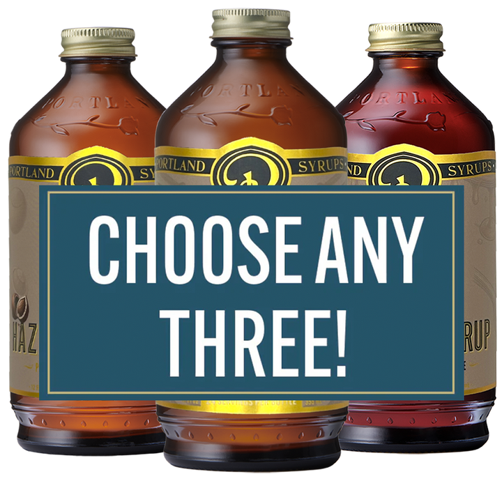 Coffee Syrup Subscription Trio