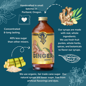 Ginger Syrup 12oz Case of 6