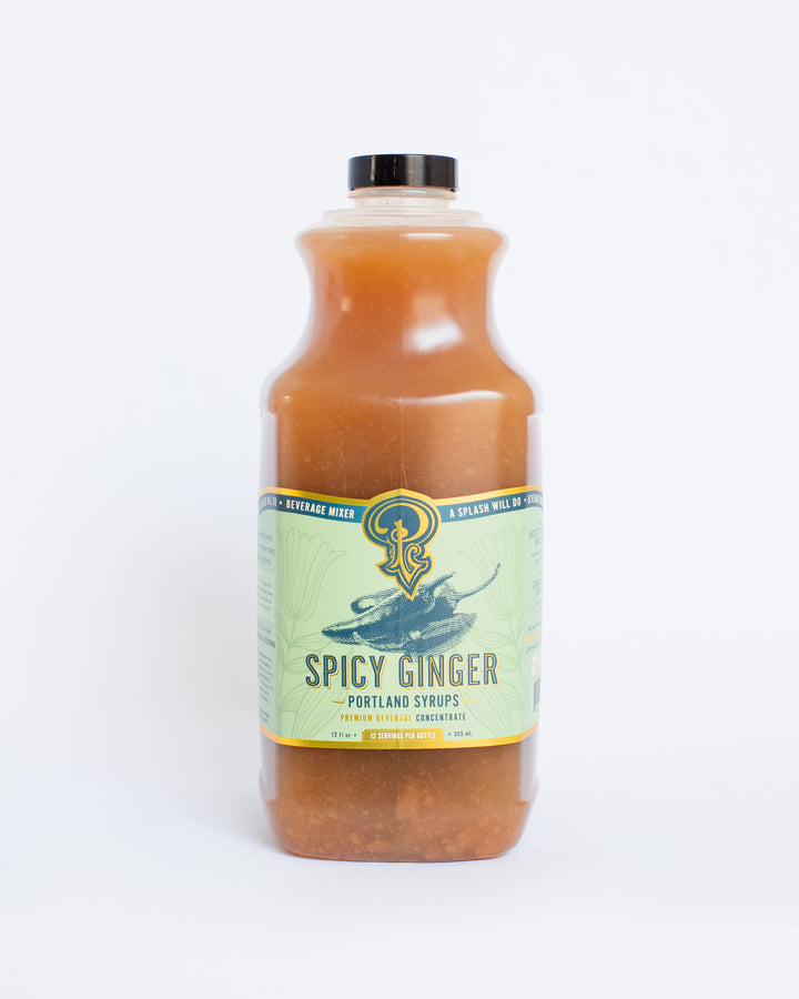 Spicy Ginger Syrup - 64oz Case of 2