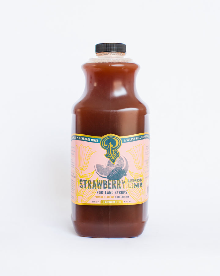 Strawberry lemon Lime Syrup - 64oz Case of 2