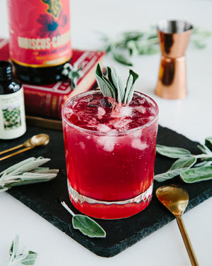 3.4 oz - Hibiscus Cardamom Syrup — view 2