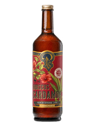 Hibiscus Cardamom Syrup - 750 ml Case of 3