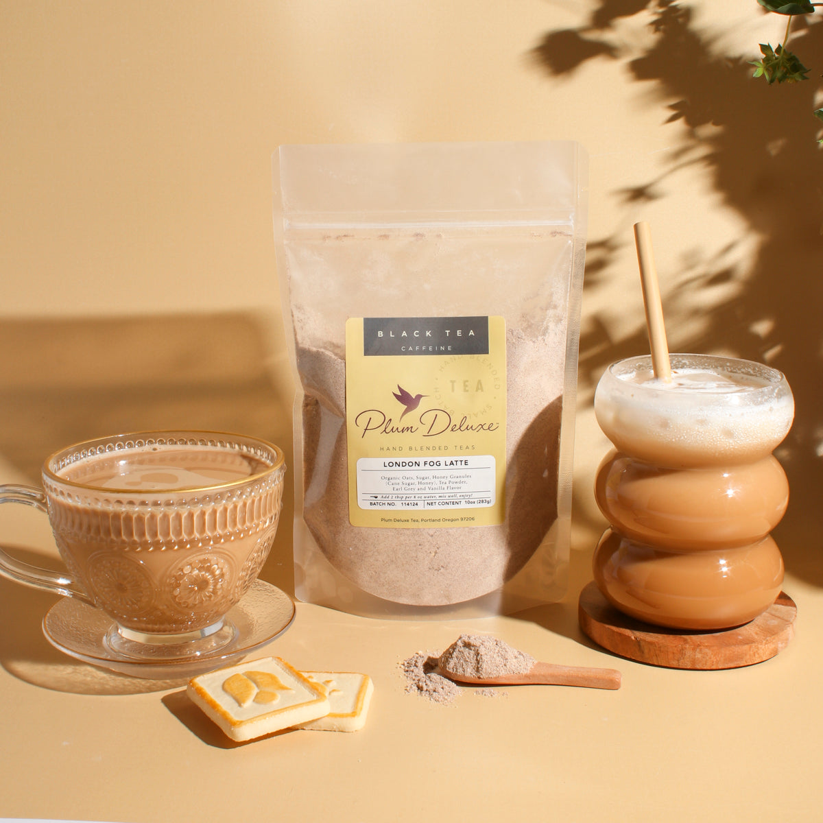 London Fog Oat Milk Latte Mix (10oz) | Beverage Mixers Portland Syrups London Fog Oat Milk Latte Mix (10oz) | Beverage Mixers Portland Syrups