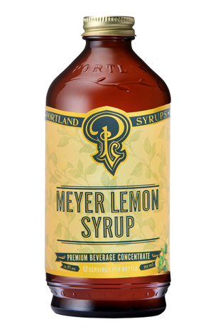 Meyer Lemon Syrup 12oz Case of 6 — view 1