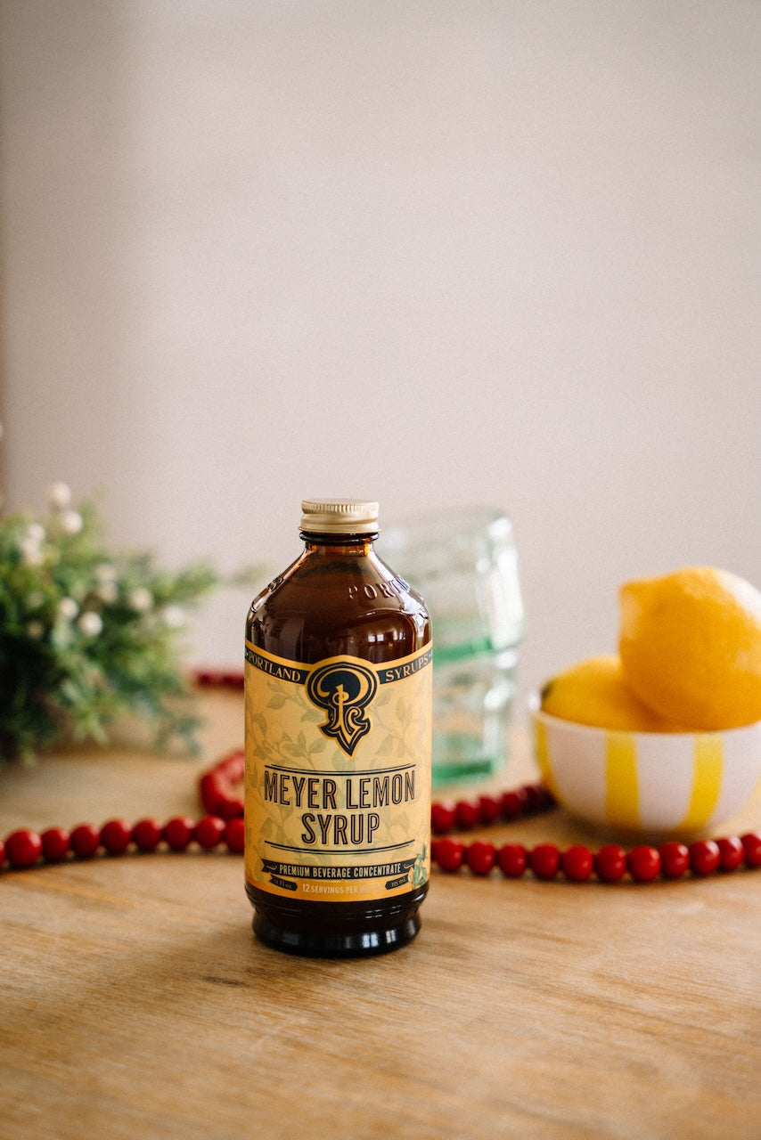 Meyer Lemon Syrup 12oz Case of 6