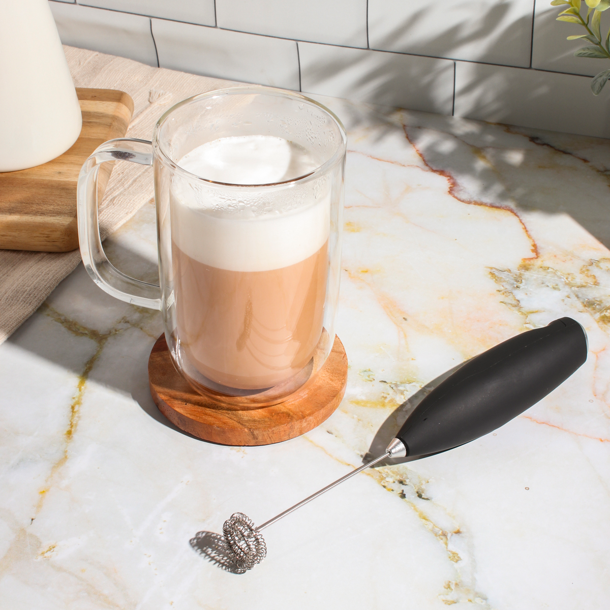 Latte Whisk The Perfect Milk Frother for Lattes or Cold Foam