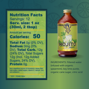 Mojito Syrup 12oz Case of 6 — view 2