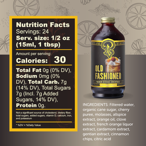 Old Fashioned 12oz Case of 6