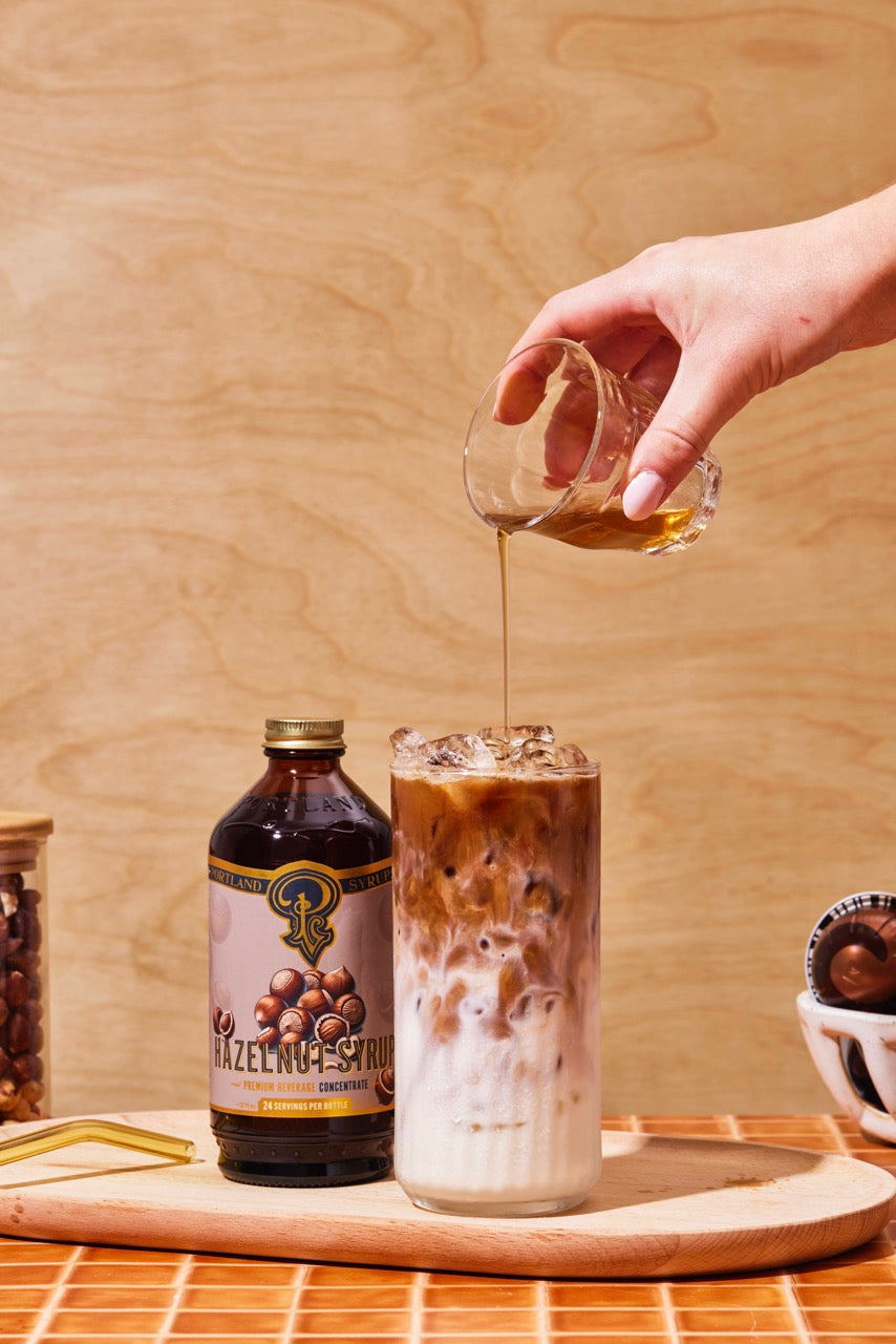ソフトドリンク p Hazelnut Syrup – Portland Syrups