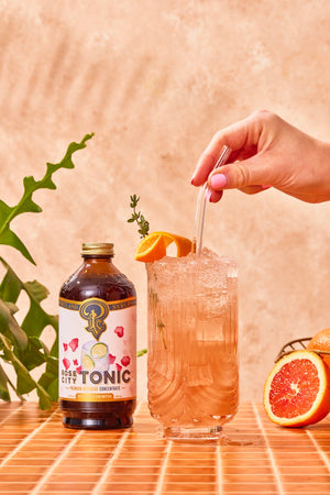 Rose City Tonic Syrup 12oz Case of 6 — view 5
