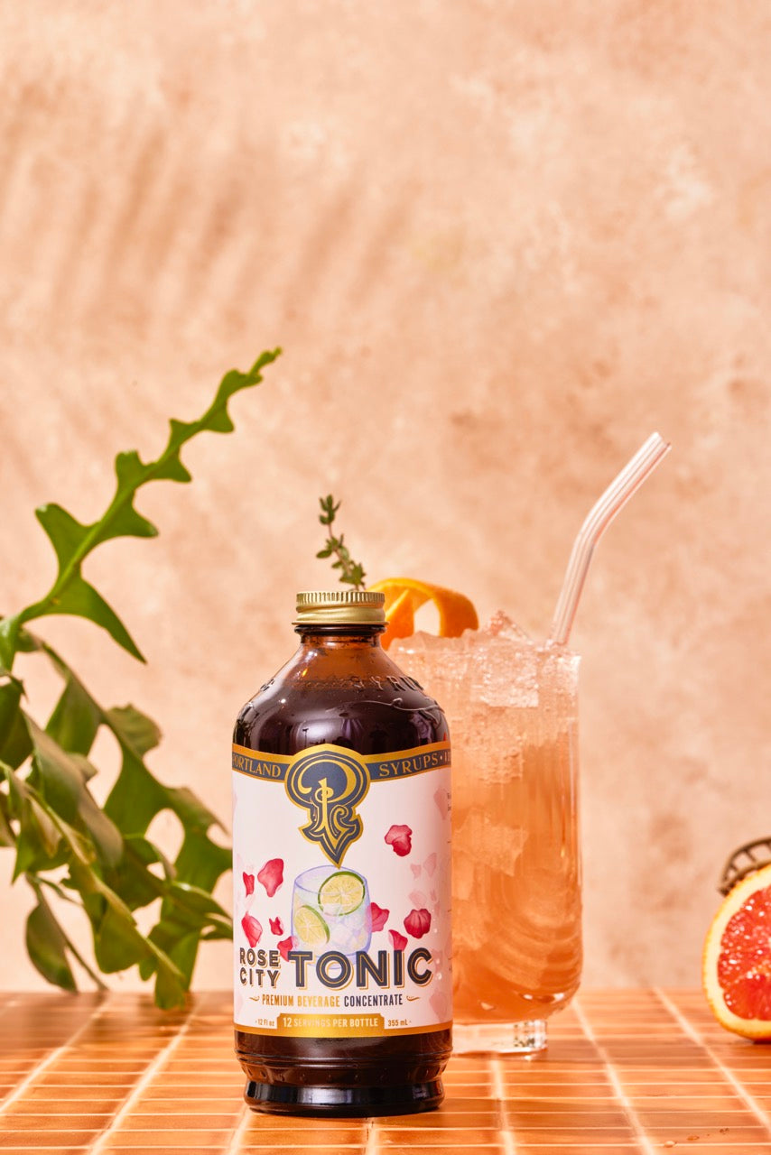 Tónico concentrado de ciudad de rosas