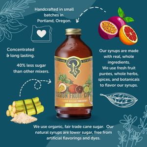 Passion Fruit Citrus Syrup 12oz Case of 6 — view 4