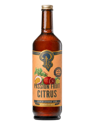 Passion Fruit Citrus Syrup - 750 ml Case of 3