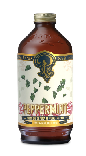 Peppermint Syrup 12oz Case of 6 — view 1