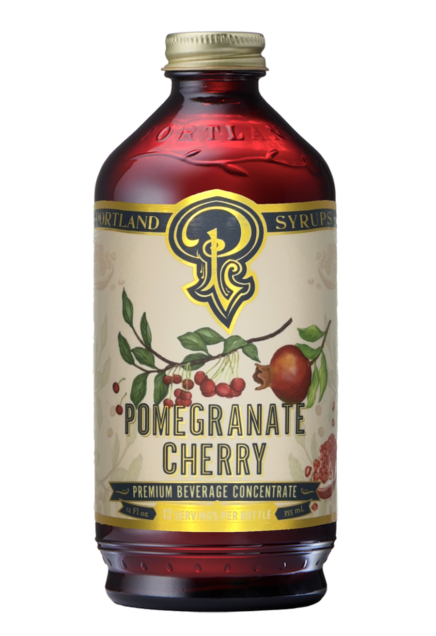 Pomegranate Cherry Syrup 12oz Case of 6