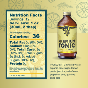 Premium Tonic Syrup - 64oz Case of 2 — view 5
