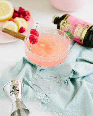 Raspberry Rhubarb Syrup - 3.4 oz Case of 12 — view 2