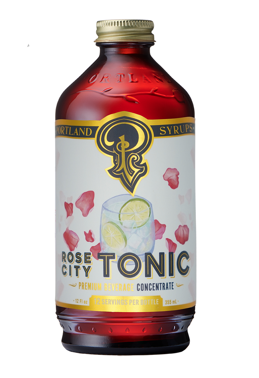 Rose City Tonic Syrup 12oz Case of 6