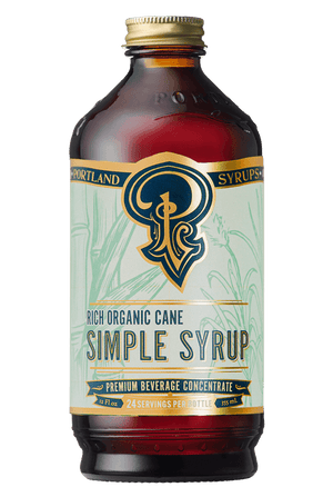 Cane Sugar  Simple Syrup 12oz Case of 6