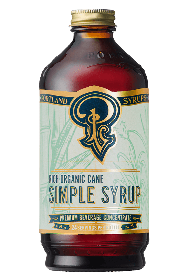 Cane Sugar  Simple Syrup 12oz Case of 6