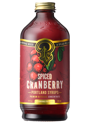 Spiced Cranberry Syrup 12oz Case of 6 — view 1