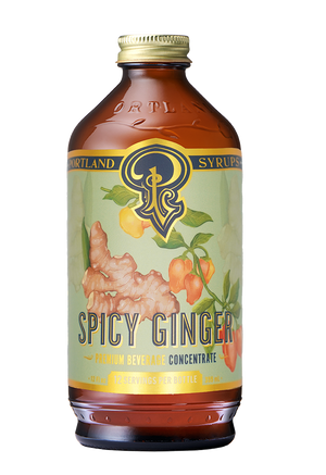 Spicy Ginger Syrup 12oz Case of 6