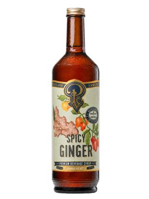 Spicy Ginger Syrup - 750 ml Case of 3