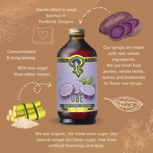 Ube Syrup 12oz Case of 6 — view 3
