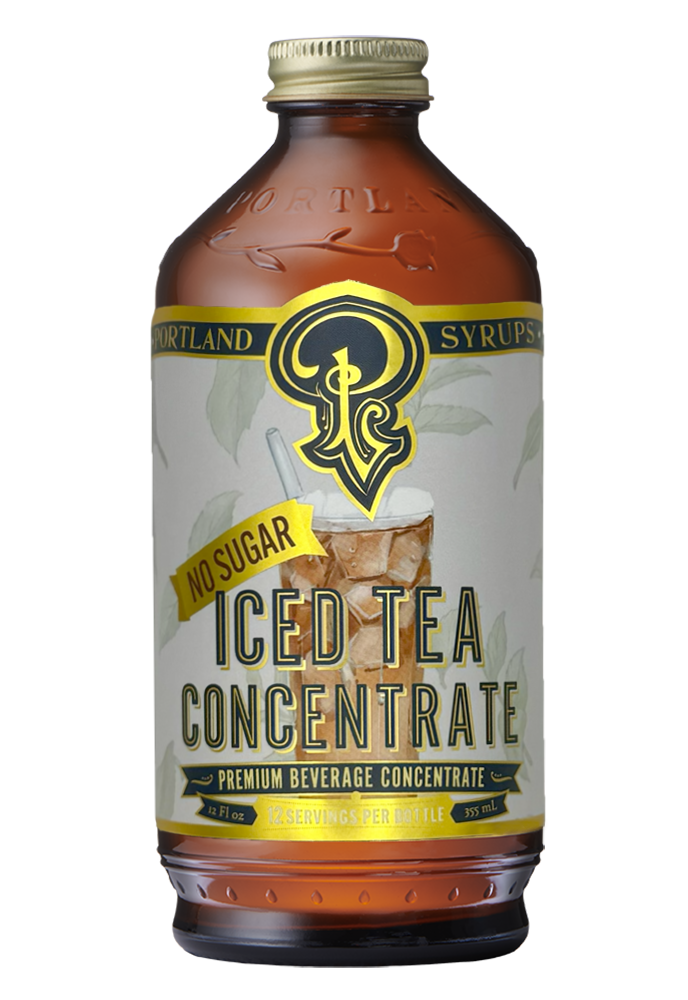 Iced Tea Concentrate - Unsweetned 12oz Case of 6