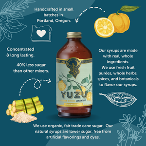 Yuzu Syrup 12oz Case of 6 — view 4