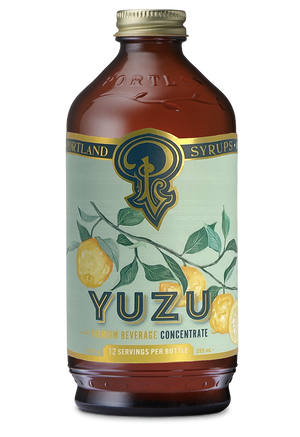 Yuzu Syrup 12oz Case of 6 — view 1