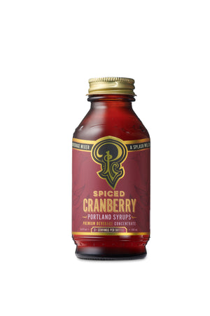Spiced Cranberry Syrup - 3.4 oz Case of 12 — view 1