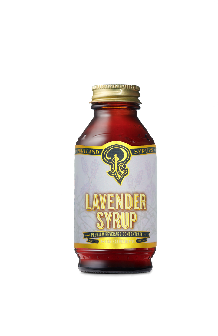 Lavender Syrup - 3.4 oz Case of 12