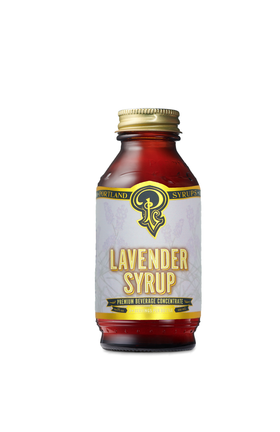 Lavender Syrup - 3.4 oz Case of 12