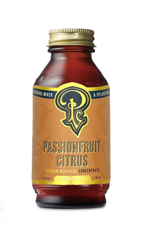 Passion Fruit Citrus Syrup - 3.4 oz Case of 12