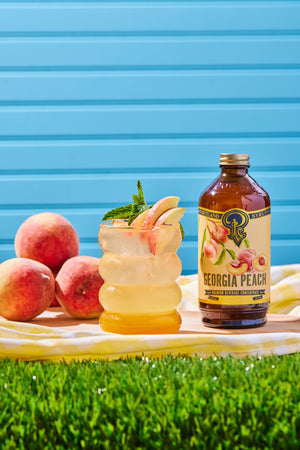 3.4 oz - Georgia Peach Syrup — view 2