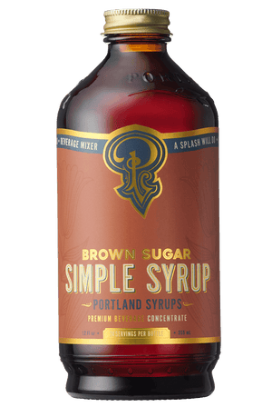 Brown Sugar Simple Syrup 12oz Case of 6 — view 1