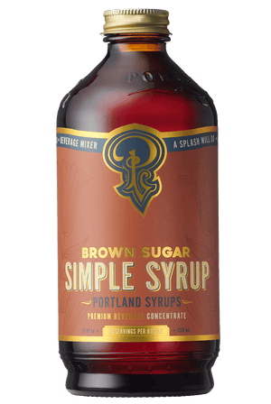 Brown Sugar Simple Syrup 12oz Case of 6